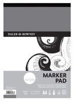 Блокнот для маркеров "Simply" 40 листов, 70 г/м, Daler-Rowney